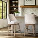 Winfield - Swivel Counter Stool - Gray - Simple Home Plus