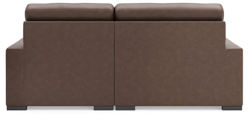 Calden - 2-Piece Sectional With RAF Corner Chaise - Chocolate - Simple Home Plus