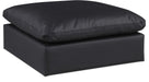 Comfy - Faux Leather Ottoman - Simple Home Plus
