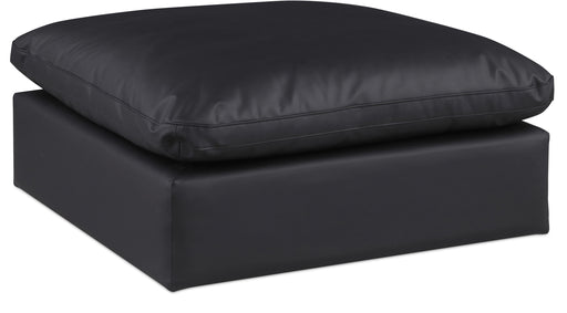 Comfy - Faux Leather Ottoman - Simple Home Plus
