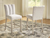 Larawyn - Upholstered Barstool (Set of 2) - Bisque - Simple Home Plus