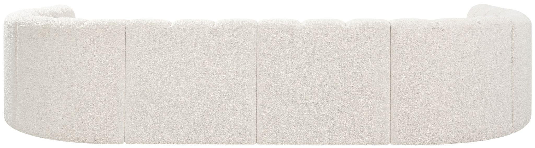 Arc - Boucle Fabric Modular Sectional - Simple Home Plus