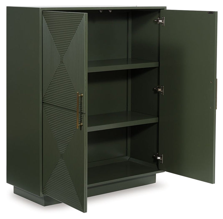 Geirwood - Dark Green - Accent Cabinet - Simple Home Plus