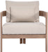 Newport - Water Resistant Fabric Upholstered Outdoor Patio Chair - Simple Home Plus