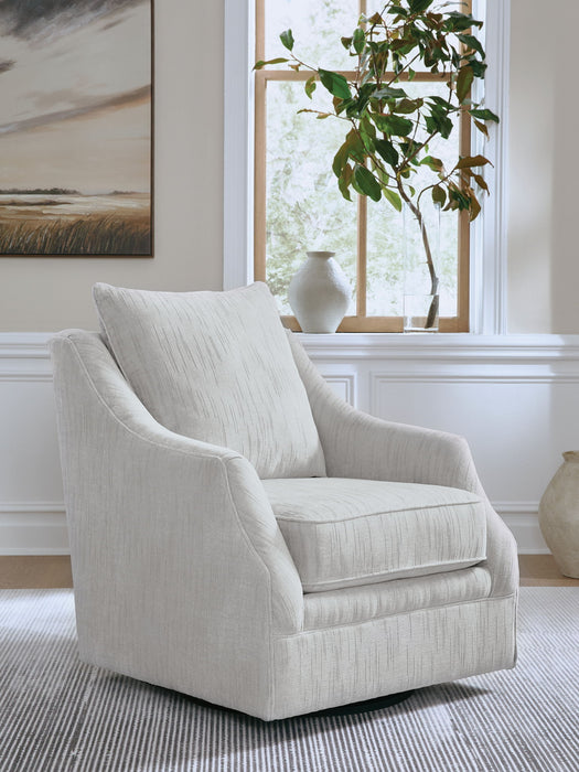 Gubbins - Swivel Accent Chair - Gray - Simple Home Plus