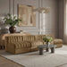Rummi - Armless Velvet Performance Fabric Upholstered 4 Piece Modular Sofa - Simple Home Plus