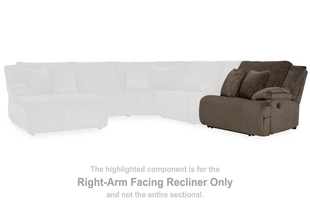 Top Tier - Raf Zero Wall Recliner - Chocolate - Simple Home Plus