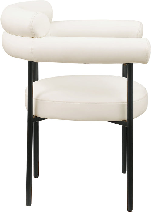 Blake - Faux Leather Dining Chair (Set of 2) - Simple Home Plus