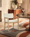 Avon - Vegan Leather Dining Arm Chair - Simple Home Plus