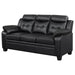 Finley - Upholstered Padded Arm Tufted Sofa - Black - Simple Home Plus