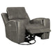 Brickston - Triple Power Swivel Glider Recliner - Simple Home Plus