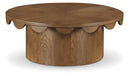 Dahlia - Oak Veneer Table - Simple Home Plus