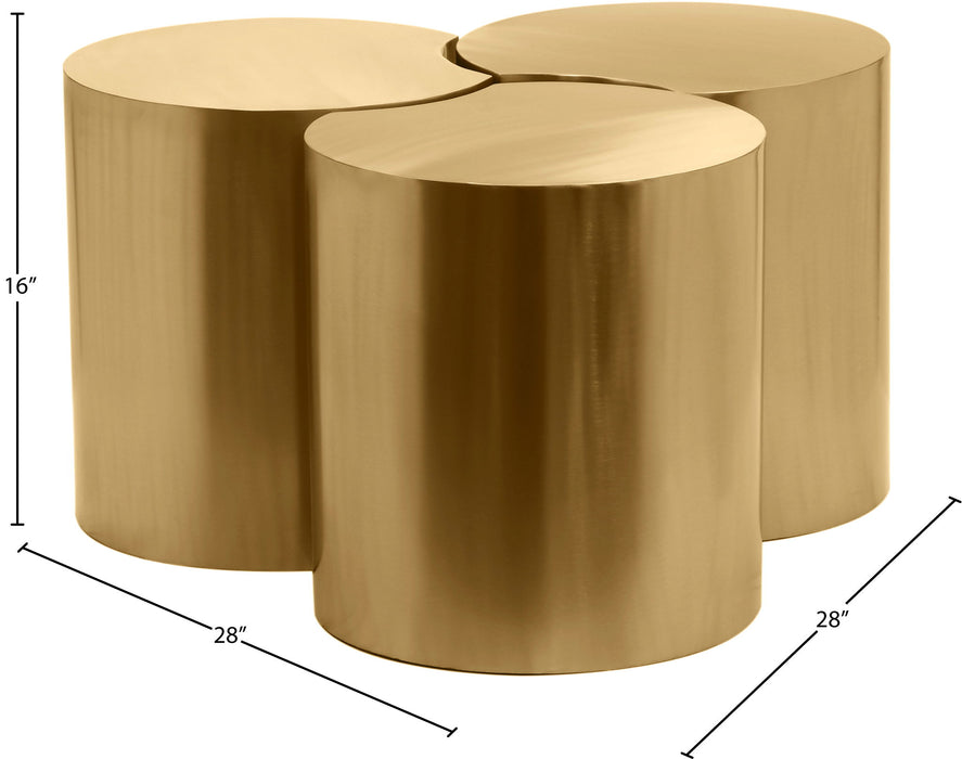 Dimple - 3 Piece Modular Coffee Table - Simple Home Plus