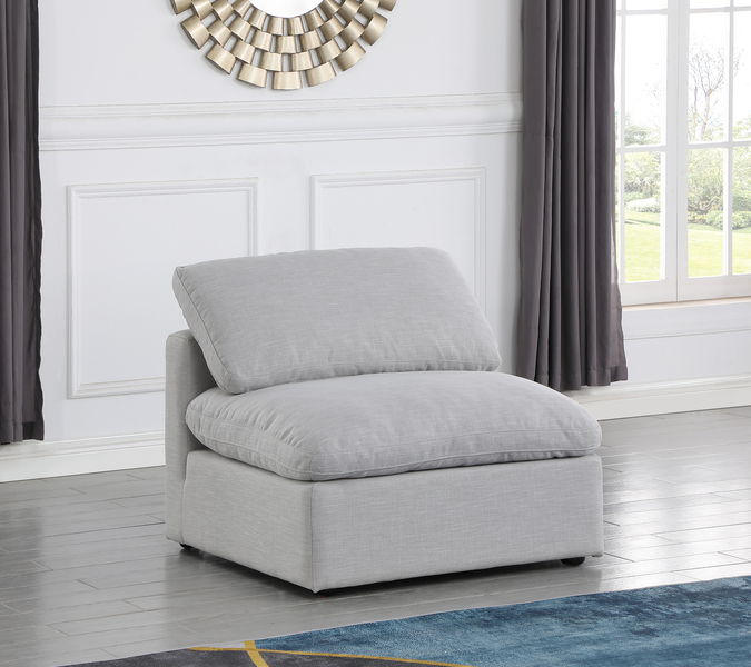 Indulge - Linen Armless Chair