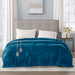 Heated Plush - Twin Blanket - Teal - Simple Home Plus