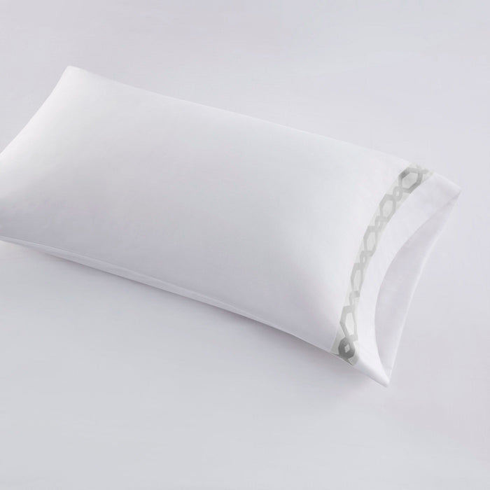 Signature Hem - King Sheet Set - Gray - Simple Home Plus