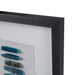 Cerulean Stones - Real Natural Agate Framed - Blue - Simple Home Plus