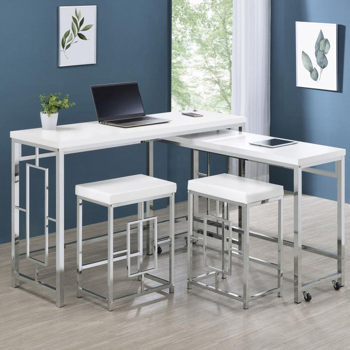 Jackson - Multipurpose Counter Height Table Set - Simple Home Plus