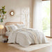 Imani - Printed Comforter Set With - Ivory - Simple Home Plus