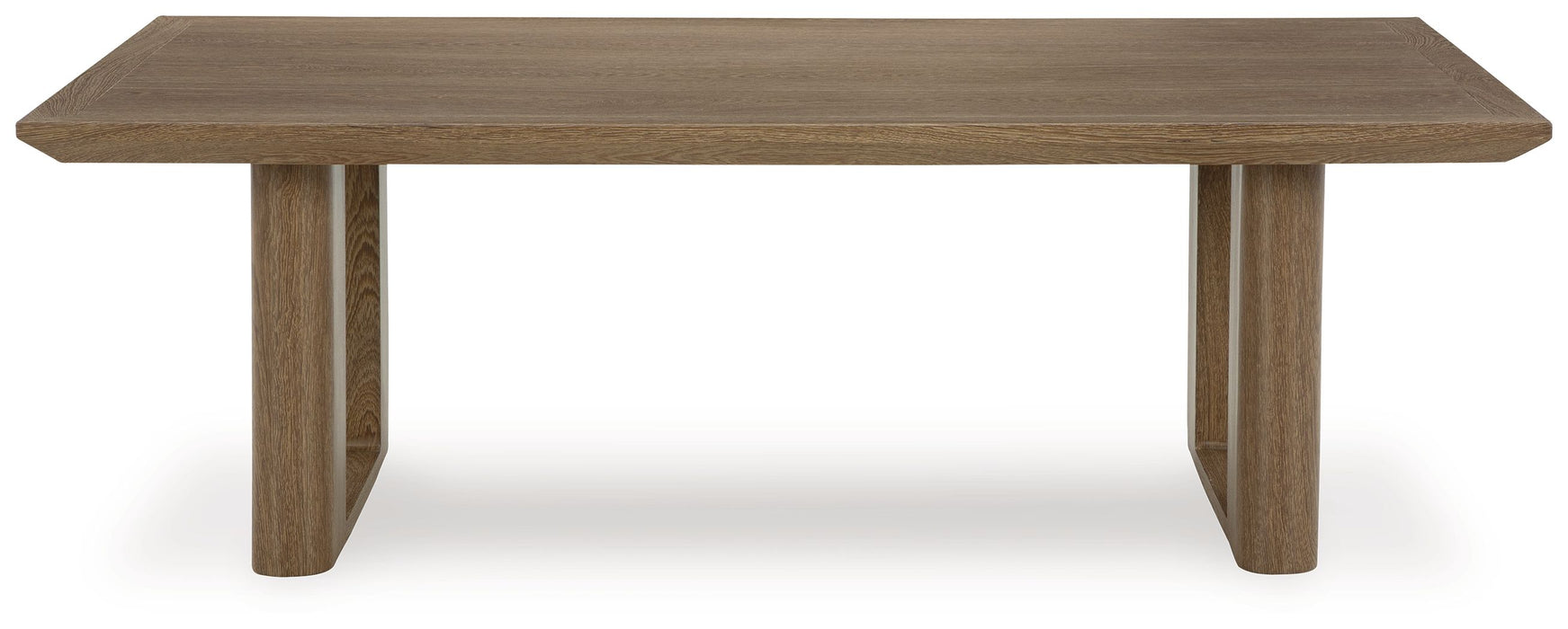 Serene Bay - Dark Brown - Rectangular Cocktail Table - Simple Home Plus