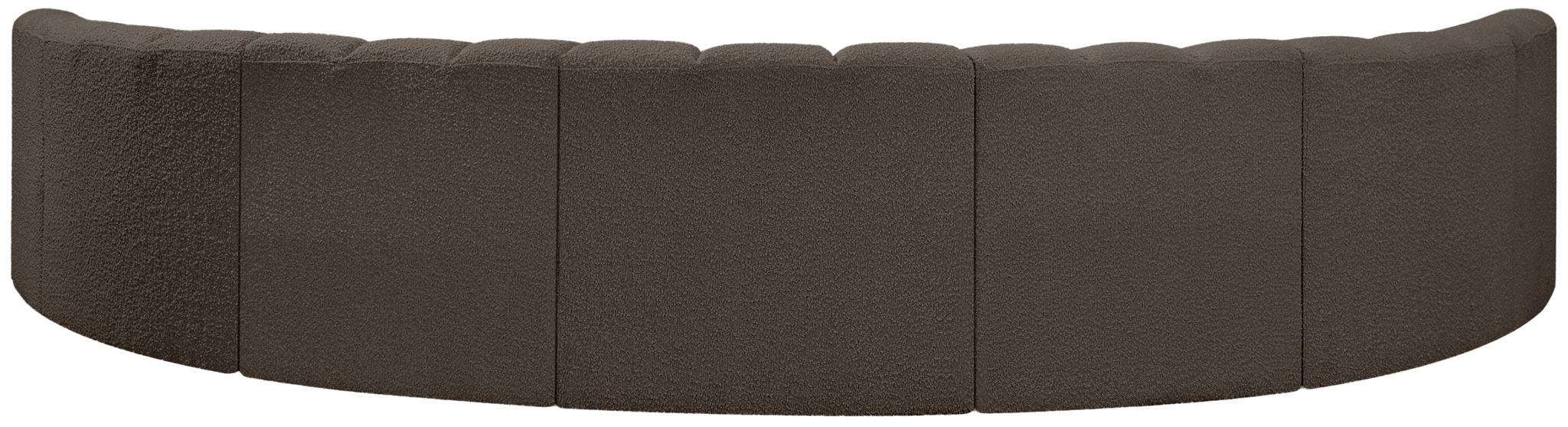 Arc - Boucle Fabric 7 Piece U-Shaped Modular Sofa - Simple Home Plus