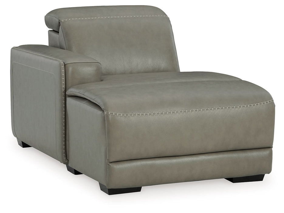 Correze - LAF PWR Reclining Back Chaise - Gray - Simple Home Plus