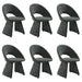 Angelina - Modern Curved Back Upholstered Dining Chair - Simple Home Plus