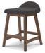 Lyncott - Upholstered Barstool (Set of 2) - Simple Home Plus