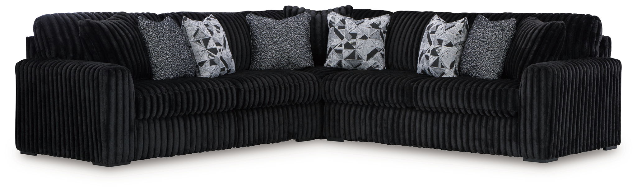 Midnight-Madness - Sectional Set - Simple Home Plus