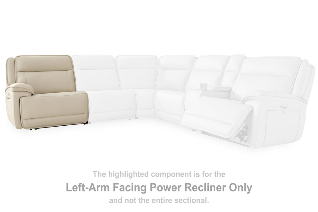 Double Deal - Laf Zero Wall Power Recliner - Almond - Simple Home Plus