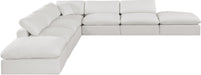 Comfy - 7 Piece Linen Modular Corner Sectional - Simple Home Plus