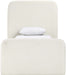 Fira - Linen Textured Fabric Upholstered Bed - Simple Home Plus