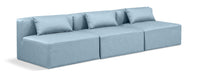 Cube - Modular 3 Seat Armless Sofa - Simple Home Plus
