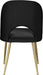 Logan - Dining Chair (Set of 2) - Gold Legs - Simple Home Plus