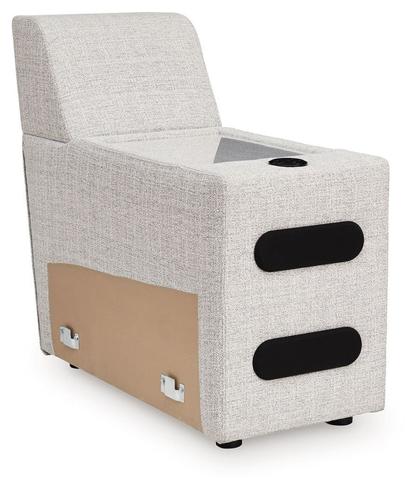 Modmax II - Console With Audio System - Stone - Simple Home Plus