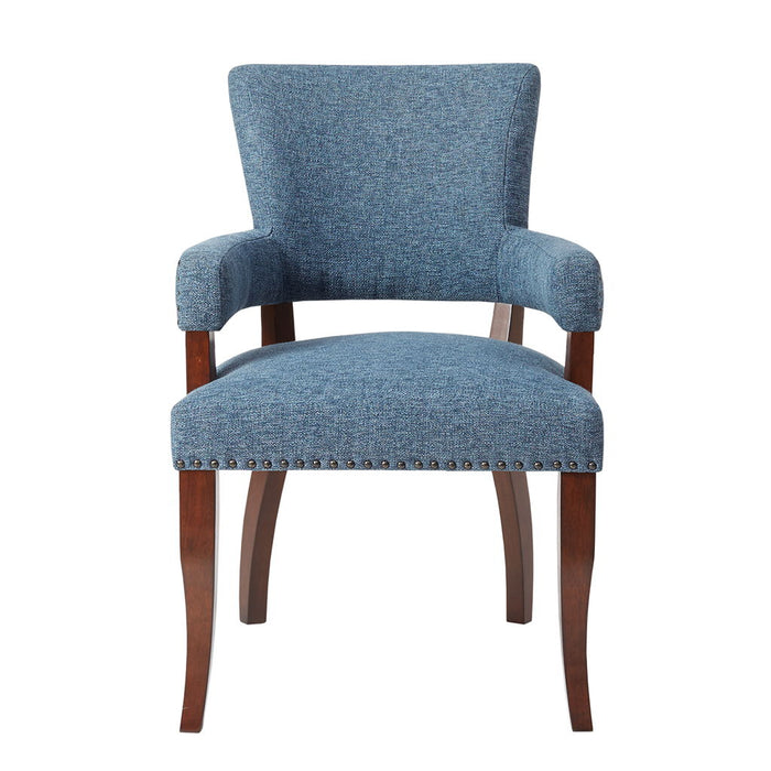 Dawson - Arm Dining Chair - Blue - Simple Home Plus