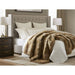 Botswana Animal - 60x80" Faux Fur Throw Blanket - Bobcat - Simple Home Plus