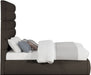Adam - Boucle Fabric Bed With 70.5" Headboard - Simple Home Plus