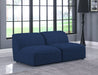 Miramar - 2 Seat Armless Modular Sofa - Simple Home Plus