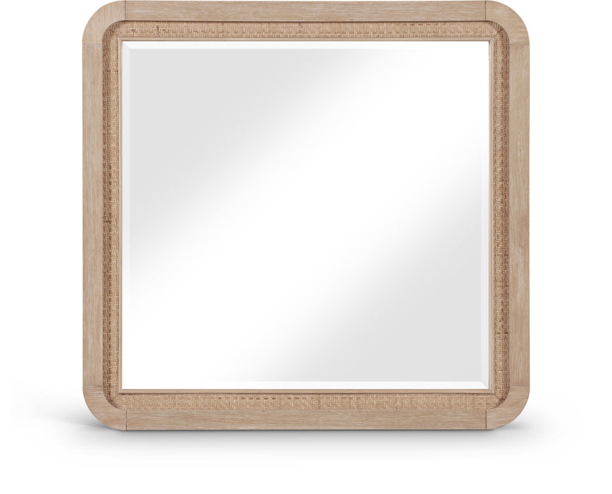 Windsor - Rubberwood Mirror - Natural - Simple Home Plus