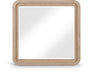Windsor - Rubberwood Mirror - Natural - Simple Home Plus