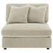 Blaine - Upholstered Armless Chair - Simple Home Plus
