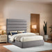 Adam - Boucle Fabric Bed With 70.5" Headboard - Simple Home Plus