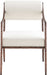 Bastille - Upholstered Dining Arm Chair (Set of 2) - Bronze Frame - Simple Home Plus
