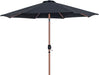 Fiji - Aluminum Patio Umbrella With Round Teak Base - Simple Home Plus