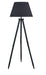 Orhan - Wood Floor Lamp - Black - Simple Home Plus