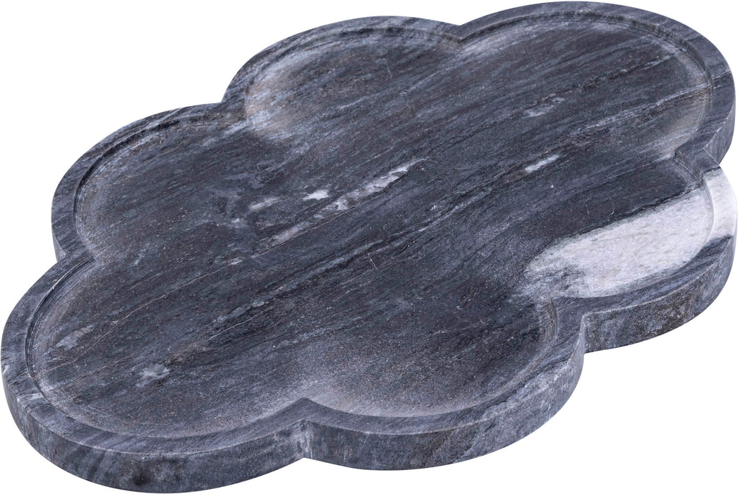 Rimini - Marble Clover Shaped Tray - Simple Home Plus