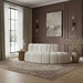 Arc - Boucle Fabric 3 Piece Modular Sofa - Simple Home Plus