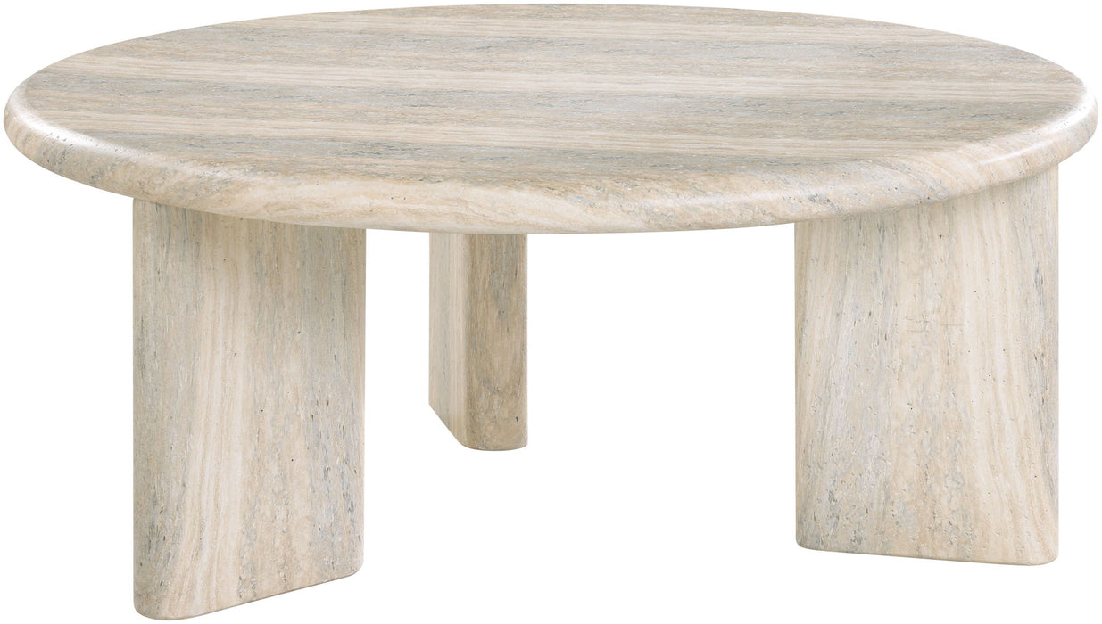 Avaya - Concrete And Fiberglass Indoor / Outdoor Coffee Table - Simple Home Plus