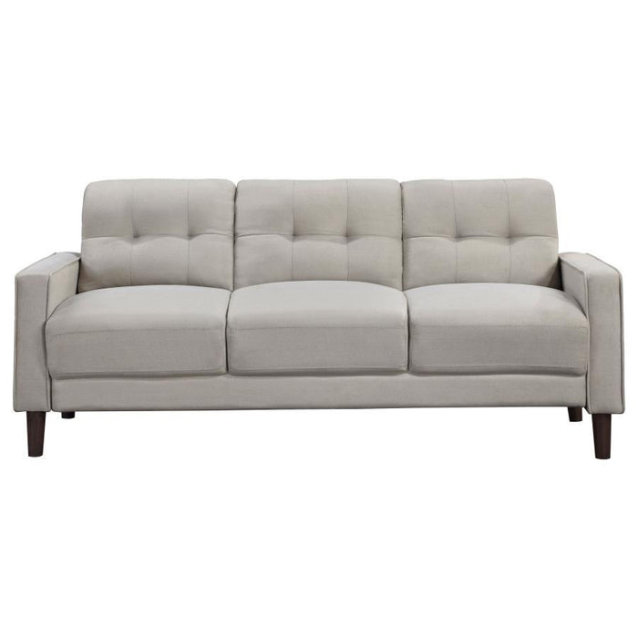 Bowen - Upholstered Track Arm Tufted Sofa Set - Simple Home Plus
